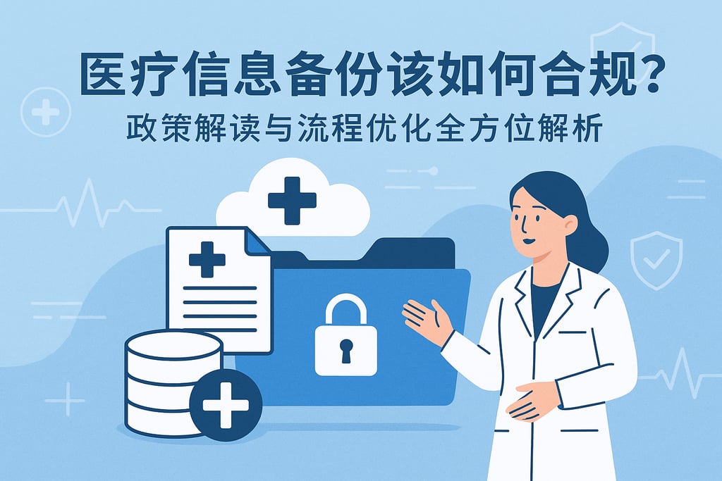 医疗信息备份该如何合规？政策解读与流程优化全方位解析