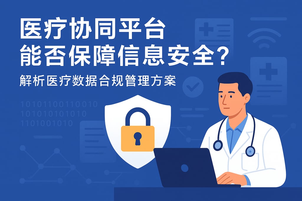 医疗协同平台能否保障信息安全？解析医疗数据合规管理方案