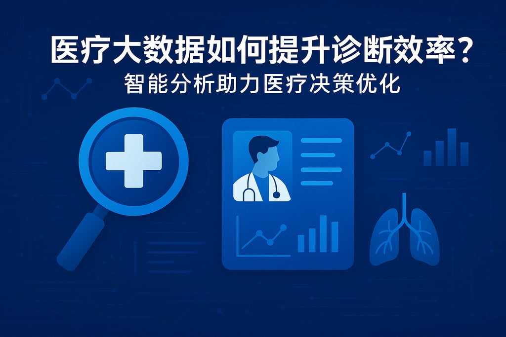 医疗大数据如何提升诊断效率？智能分析助力医疗决策优化