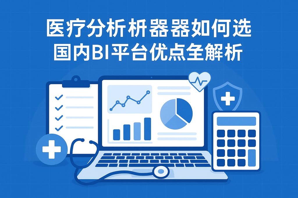 医疗效益分析工具如何选择？国产BI平台优缺点全面解析