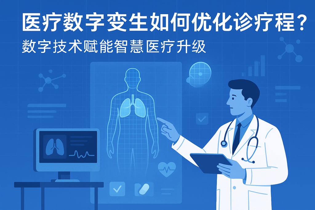 医疗数字孪生如何优化诊疗流程？数字技术赋能智慧医疗升级
