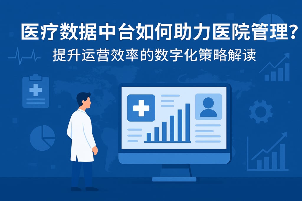 医疗数据中台如何助力医院管理？提升运营效率的数字化策略解读