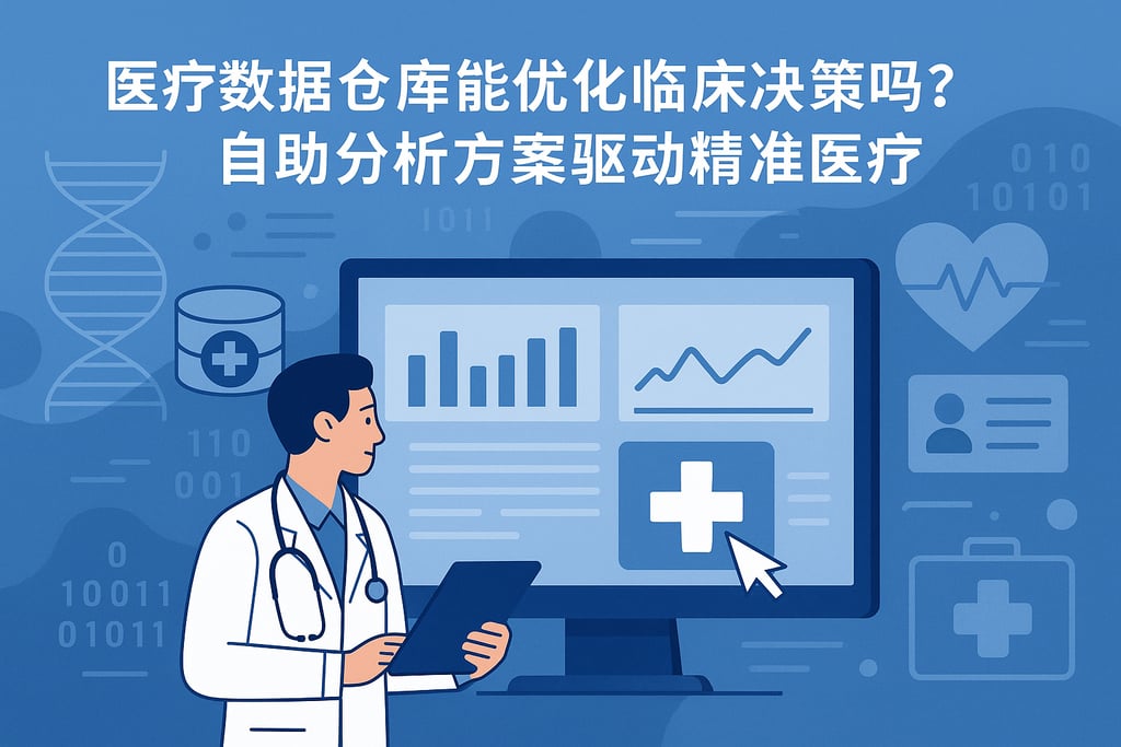 医疗数据仓库能优化临床决策吗？自助分析方案驱动精准医疗
