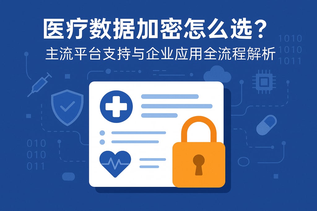 医疗数据加密怎么选？主流平台支持与企业应用全流程解析
