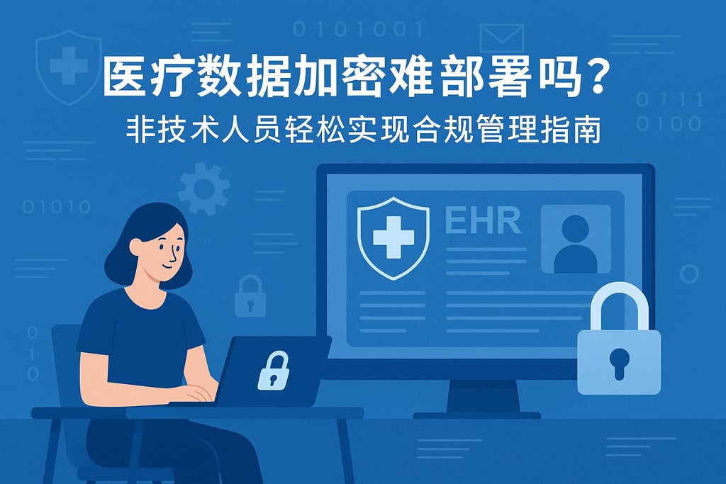 医疗数据加密难部署吗？非技术人员轻松实现合规管理指南
