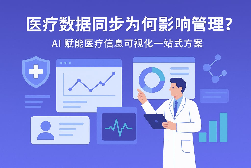 医疗数据同步为何影响管理？AI赋能医疗信息可视化一站式方案