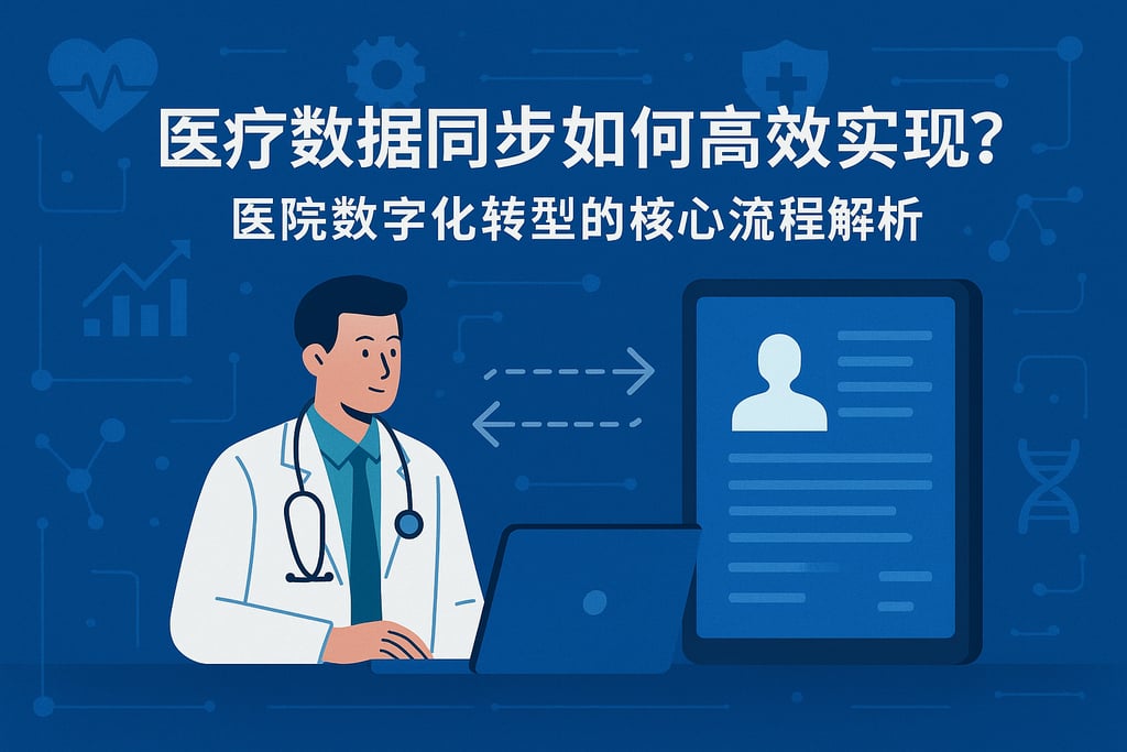 医疗数据同步如何高效实现？医院数字化转型的核心流程解析