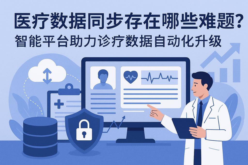 医疗数据同步存在哪些难题？智能平台助力诊疗数据自动化升级