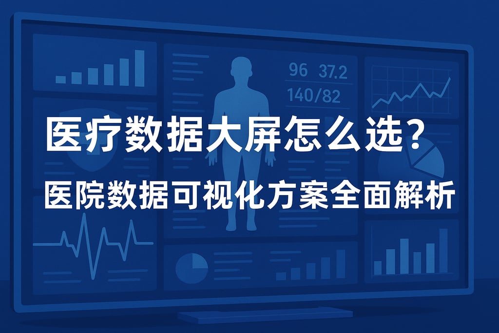 医疗数据大屏怎么选？医院数据可视化方案全面解析