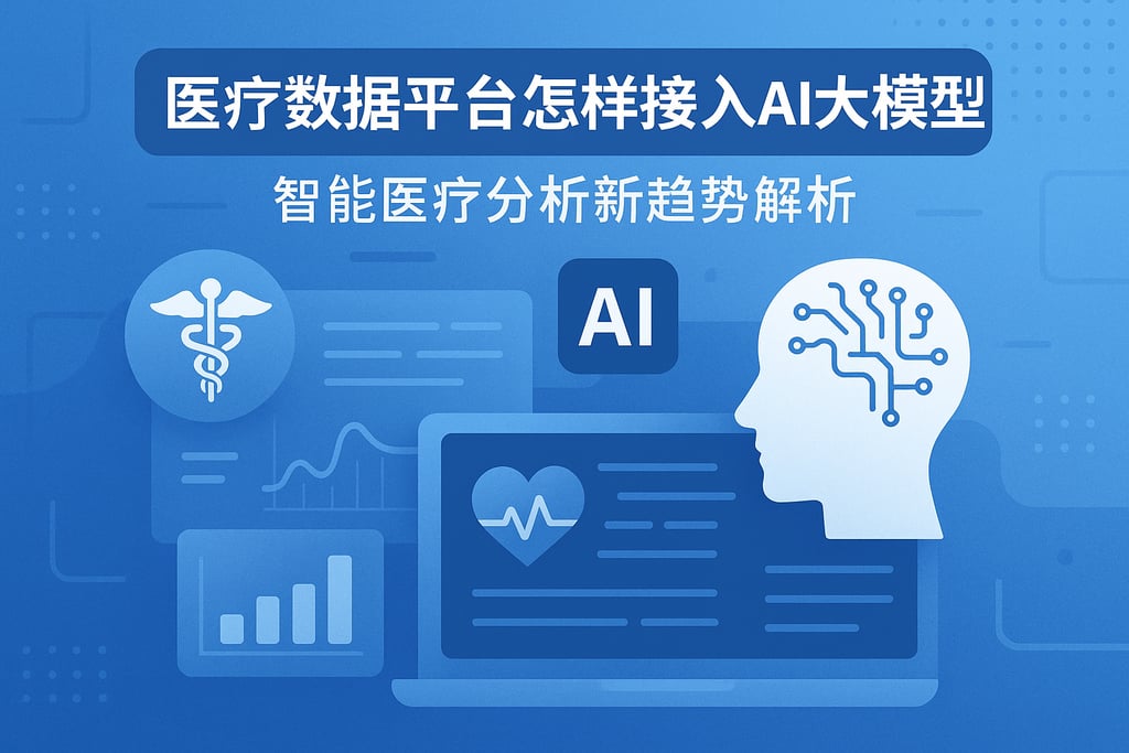 医疗数据平台怎样接入AI大模型？智能医疗分析新趋势解析