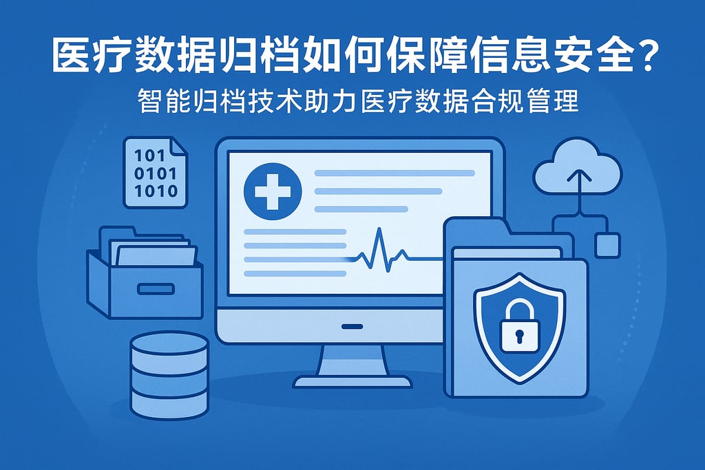医疗数据归档如何保障信息安全？智能归档技术助力医疗数据合规管理