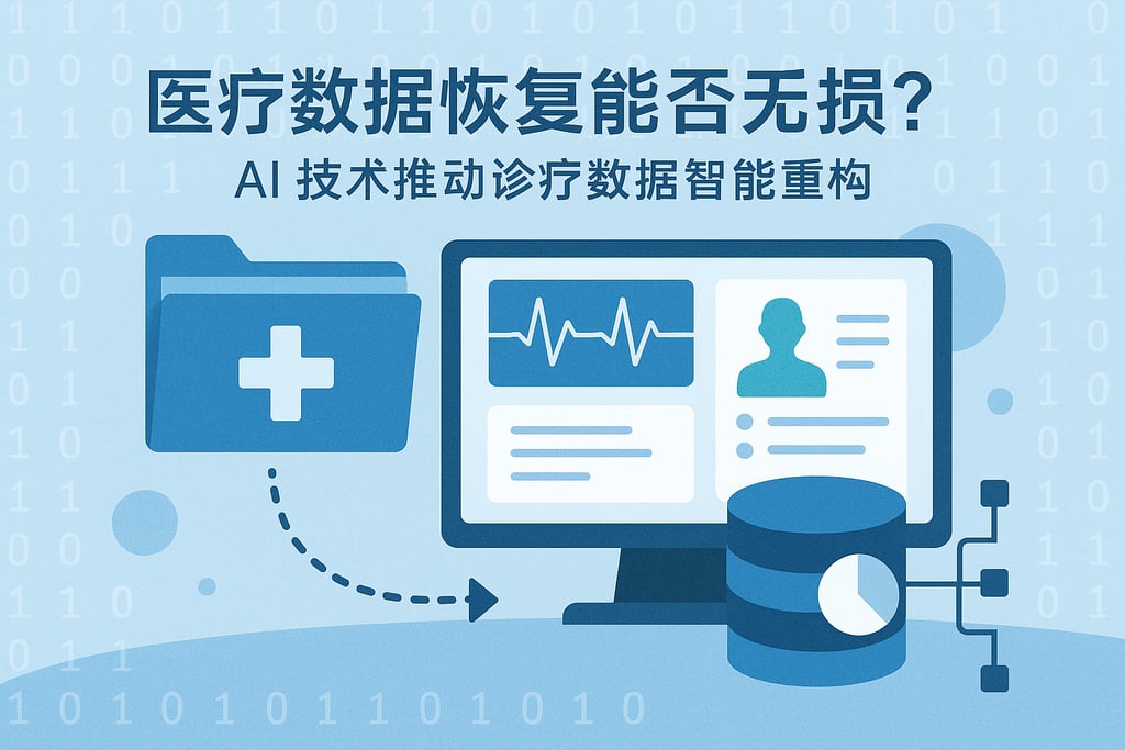 医疗数据恢复能否无损？AI技术推动诊疗数据智能重构