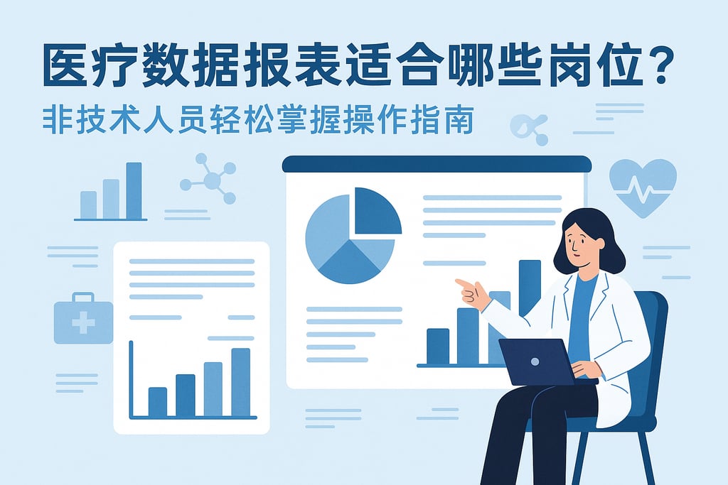 医疗数据报表适合哪些岗位？非技术人员轻松掌握操作指南