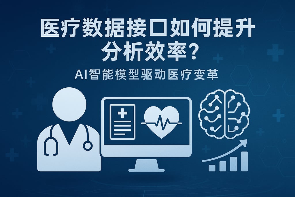 医疗数据接口如何提升分析效率？AI智能模型驱动医疗变革