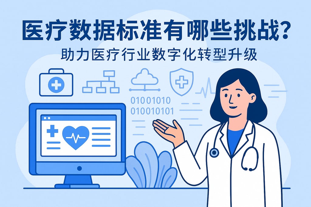 医疗数据标准有哪些挑战？助力医疗行业数字化转型升级