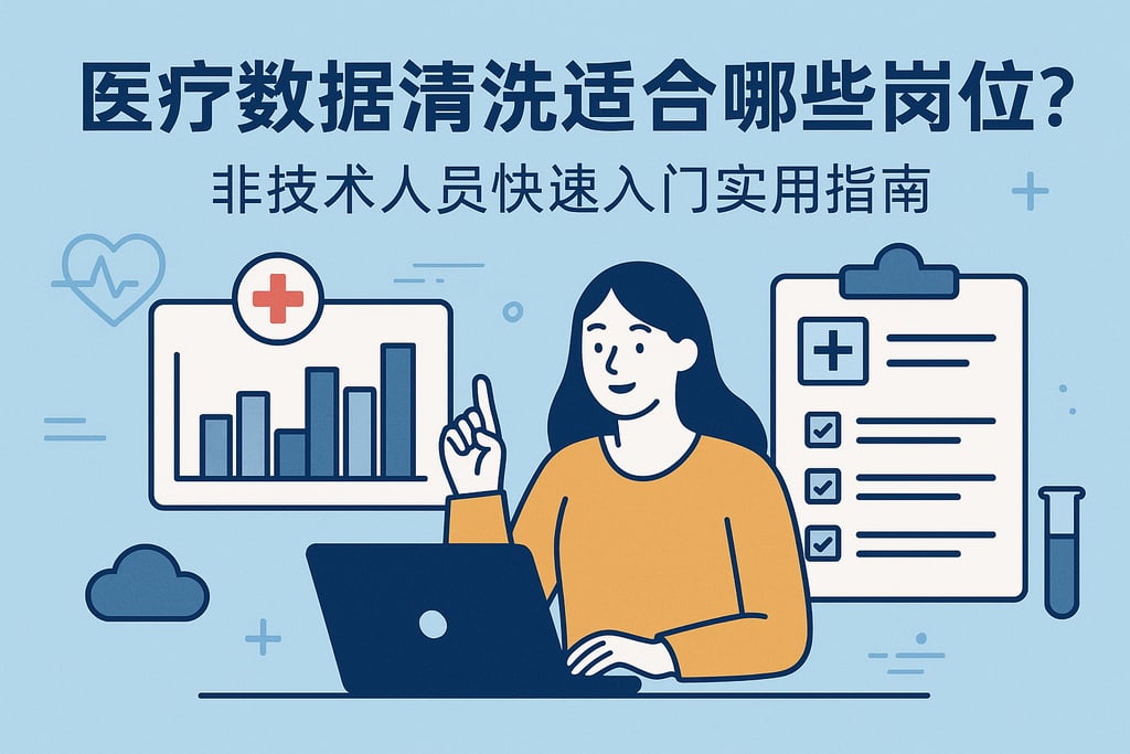 医疗数据清洗适合哪些岗位？非技术人员快速入门实用指南