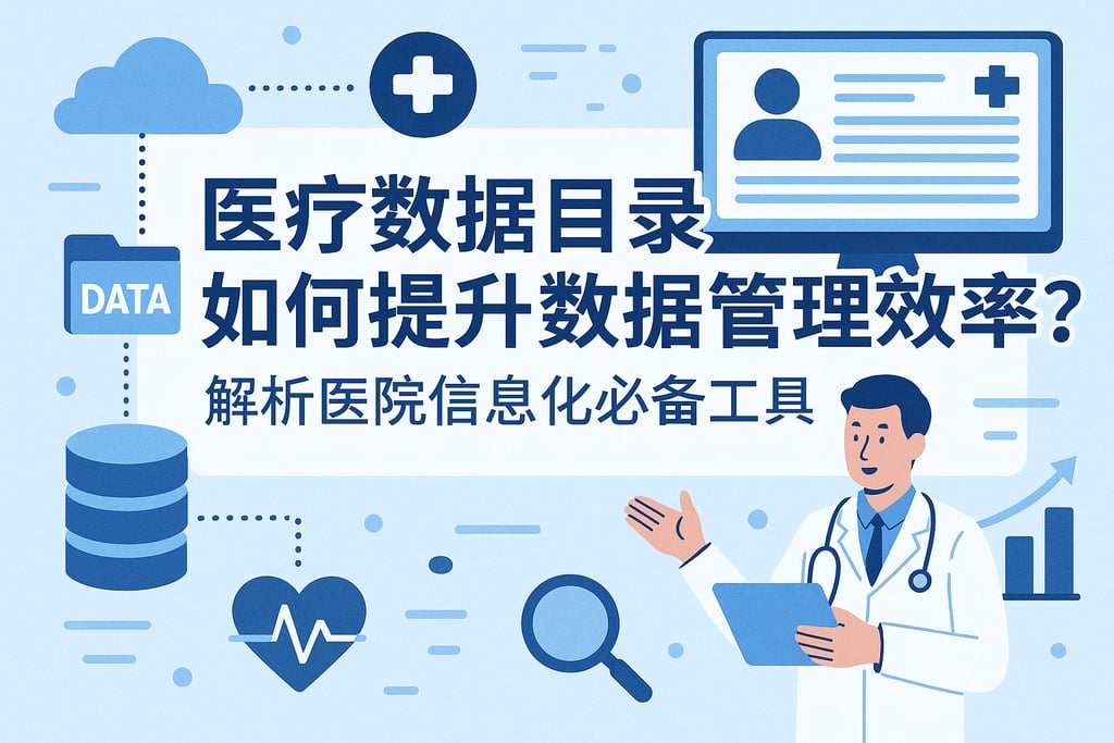 医疗数据目录如何提升数据管理效率？解析医院信息化必备工具