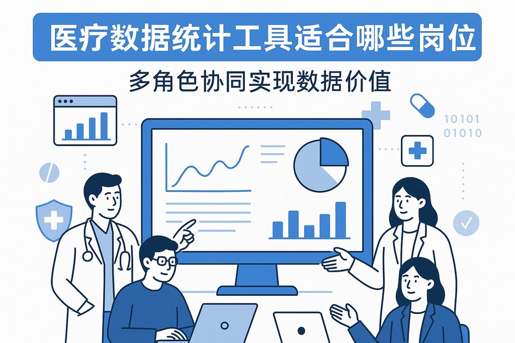 医疗数据统计工具适合哪些岗位？多角色协同实现数据价值