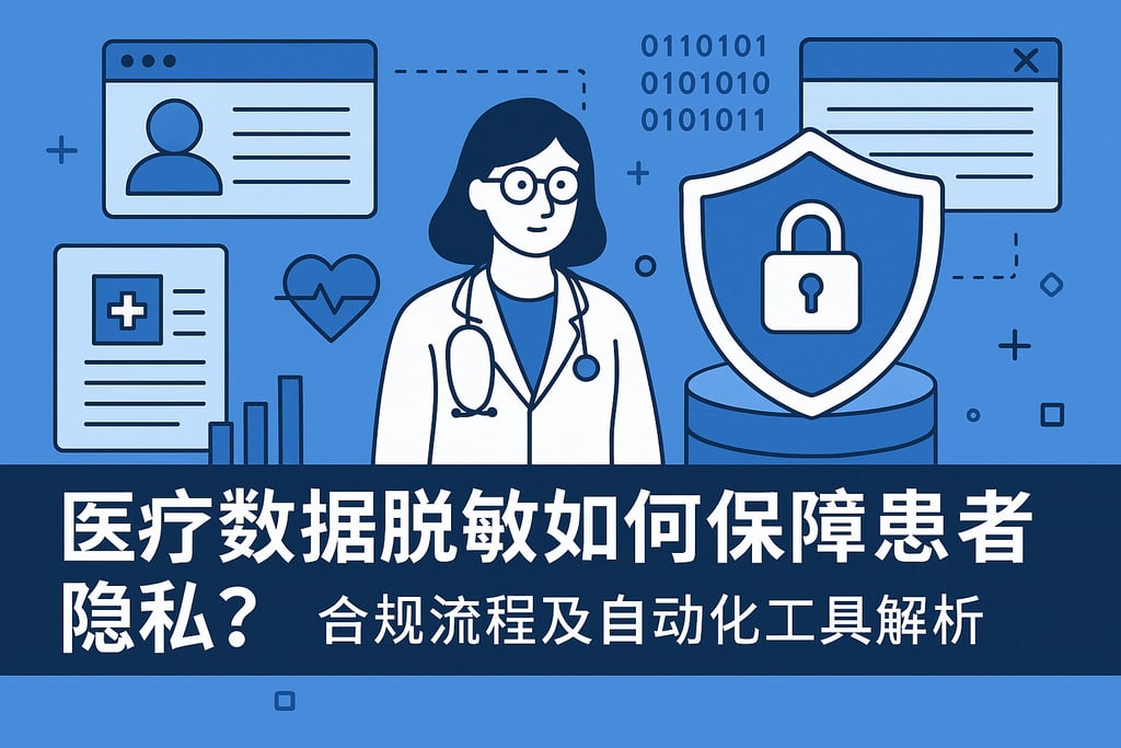 医疗数据脱敏如何保障患者隐私？合规流程及自动化工具解析