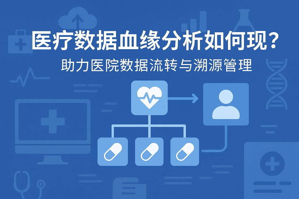 医疗数据血缘分析如何实现？助力医院数据流转与溯源管理