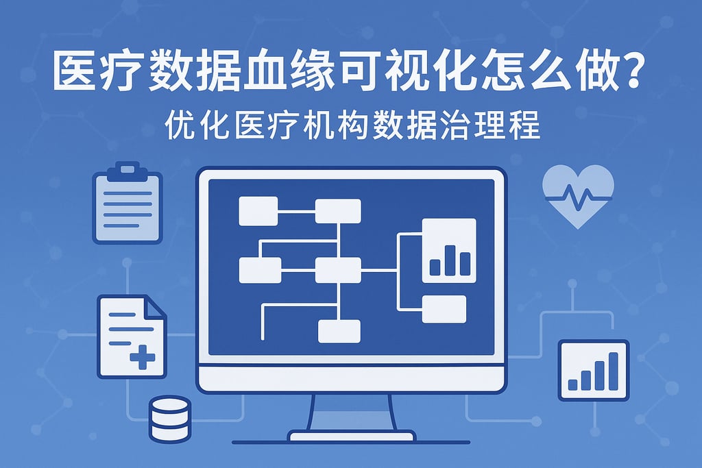 医疗数据血缘可视化怎么做？优化医疗机构数据治理流程