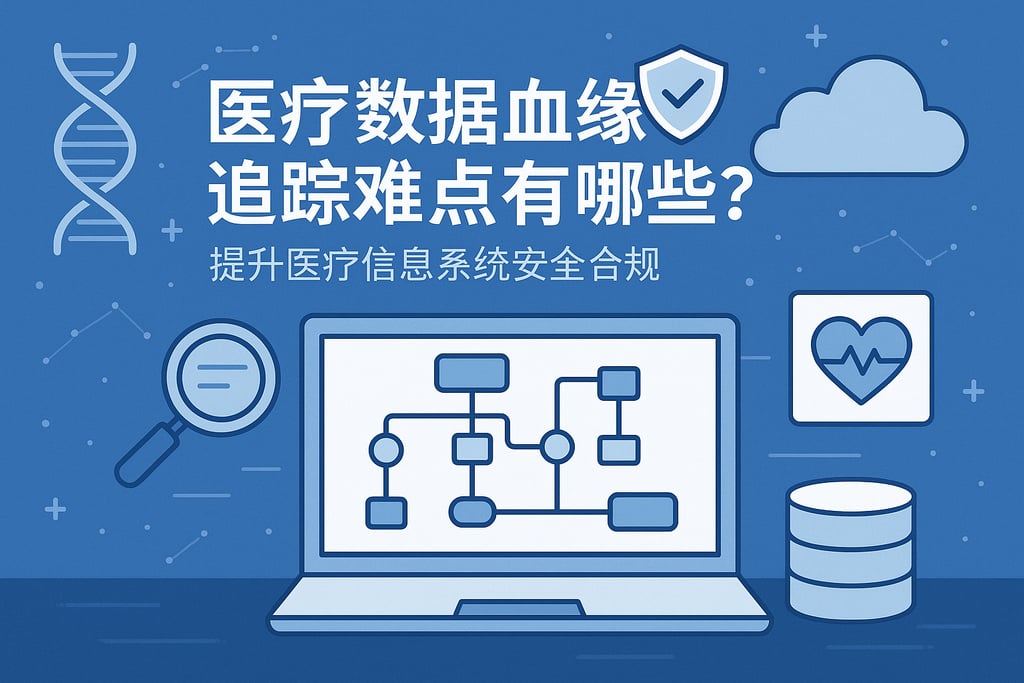 医疗数据血缘追踪难点有哪些？提升医疗信息系统安全合规