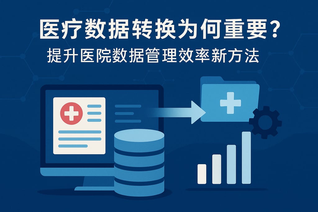 医疗数据转换为何重要？提升医院数据管理效率新方法