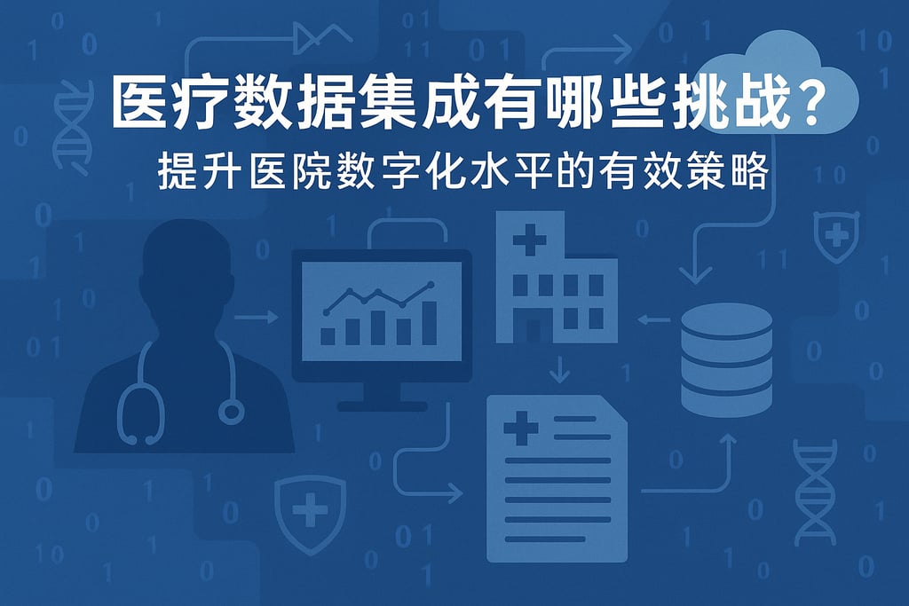 医疗数据集成有哪些挑战？提升医院数字化水平的有效策略