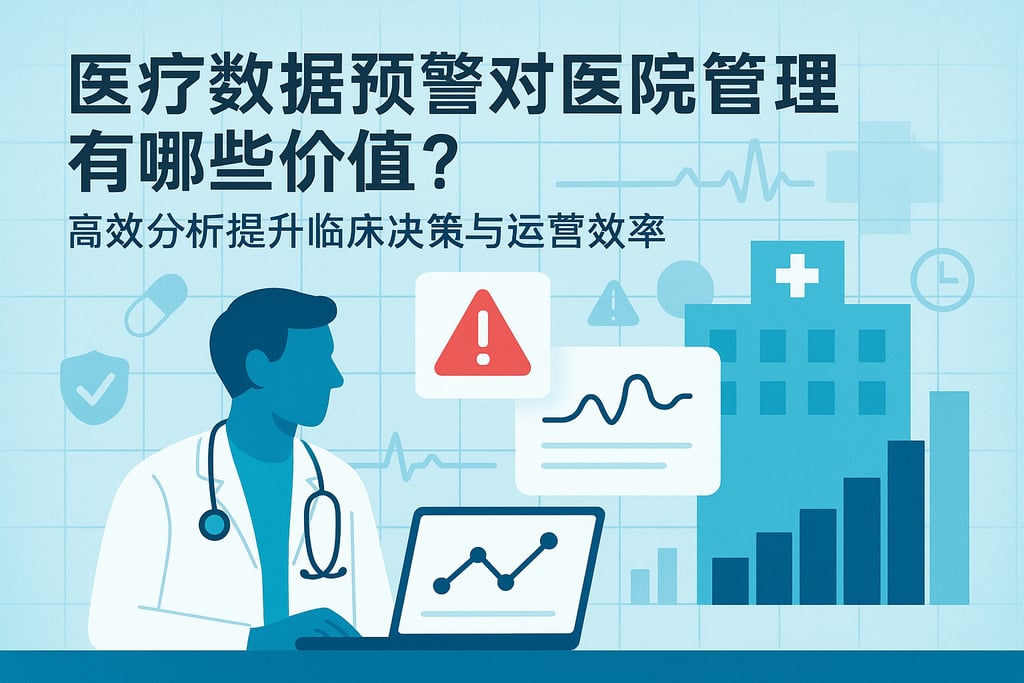 医疗数据预警对医院管理有哪些价值？高效分析提升临床决策与运营效率