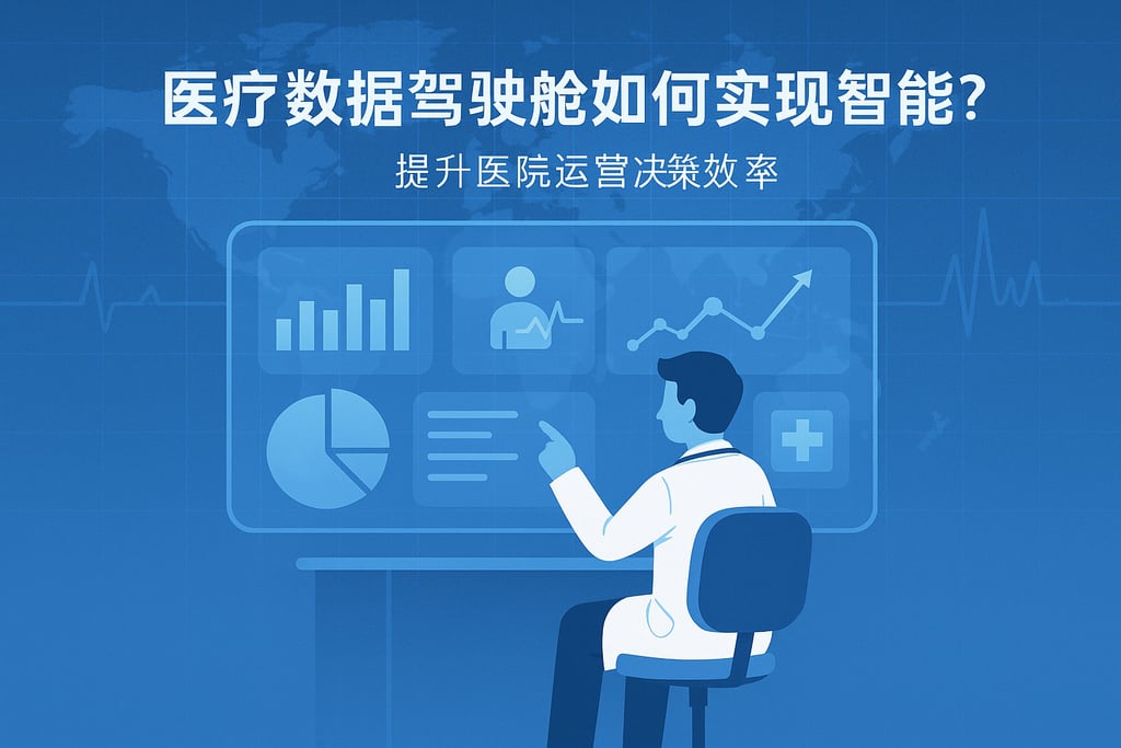 医疗数据驾驶舱如何实现智能分析？提升医院运营决策效率