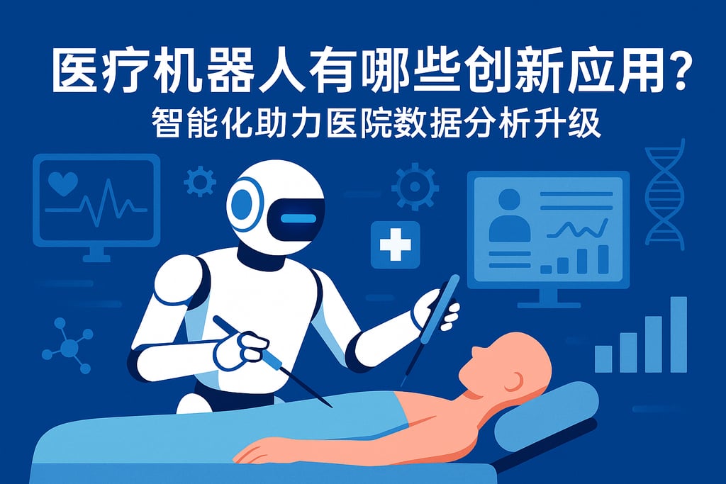 医疗机器人有哪些创新应用？智能化助力医院数据分析升级