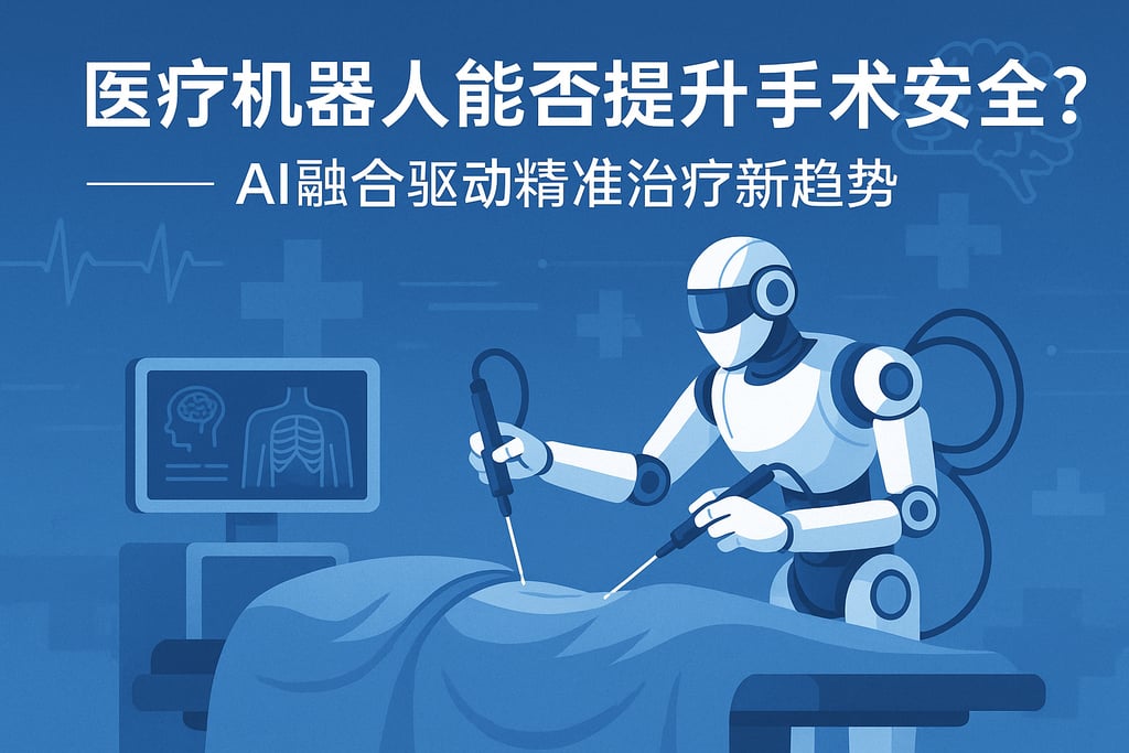 医疗机器人能否提升手术安全？AI融合驱动精准治疗新趋势