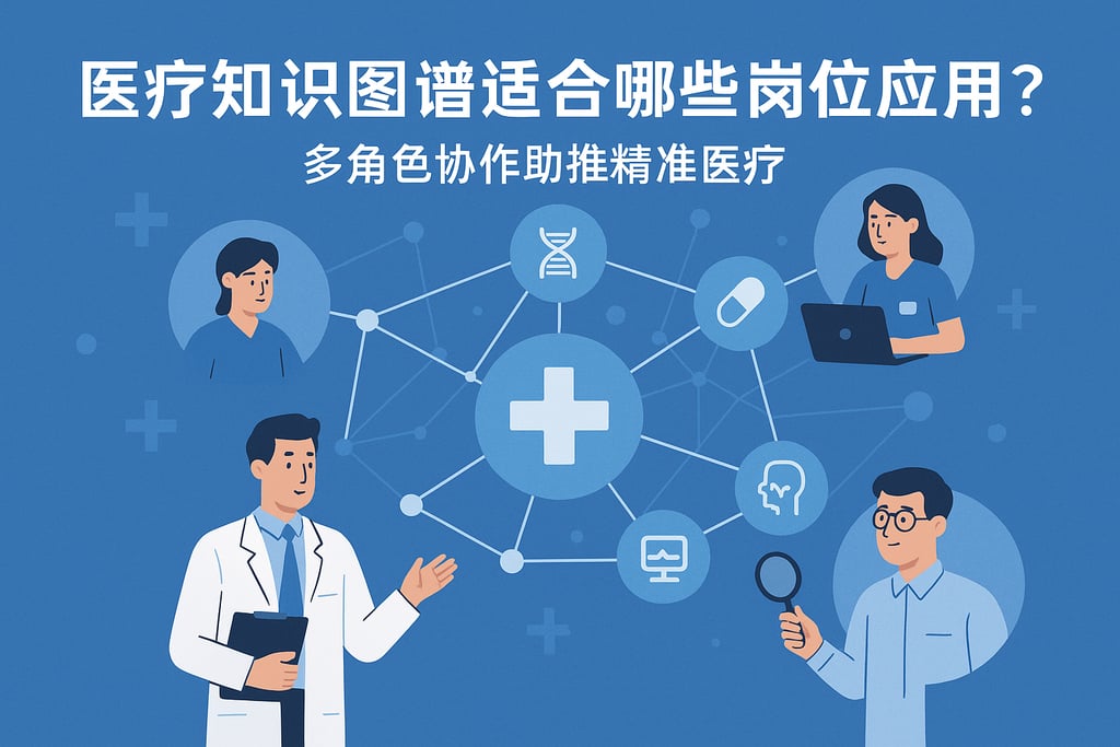 医疗知识图谱适合哪些岗位应用？多角色协作助推精准医疗