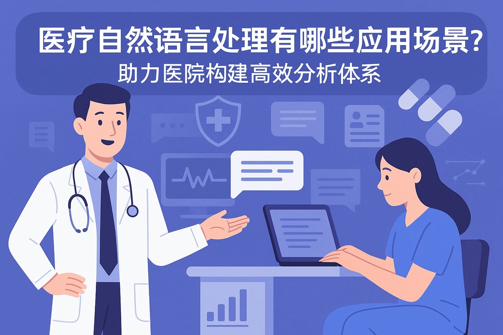 医疗自然语言处理有哪些应用场景？助力医院构建高效分析体系