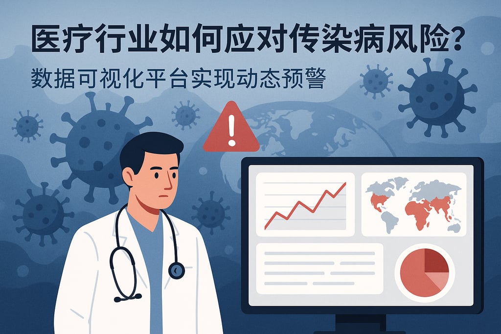 医疗行业如何应对传染病风险？数据可视化平台实现动态预警