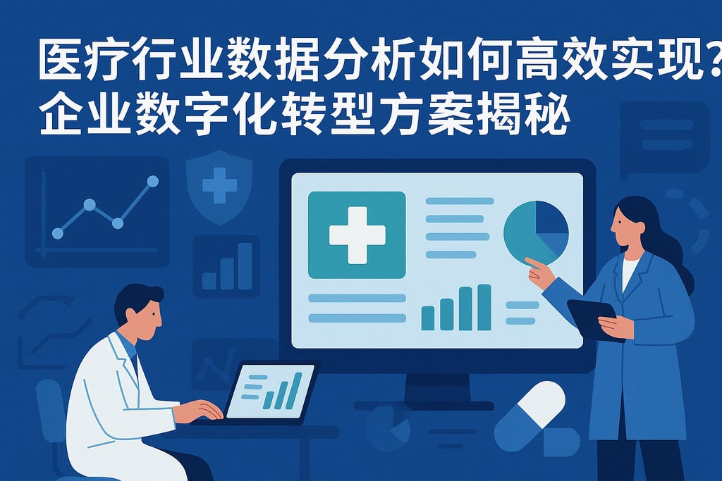 医疗行业数据分析如何高效实现？企业数字化转型方案揭秘