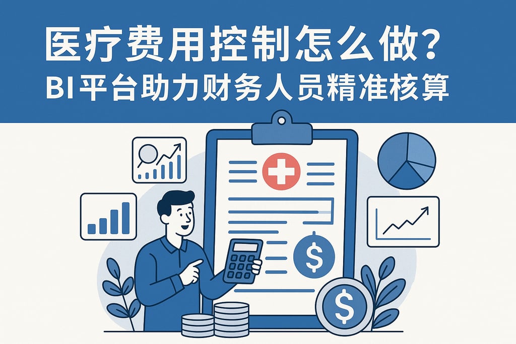 医疗费用控制怎么做？BI平台助力财务人员精准核算
