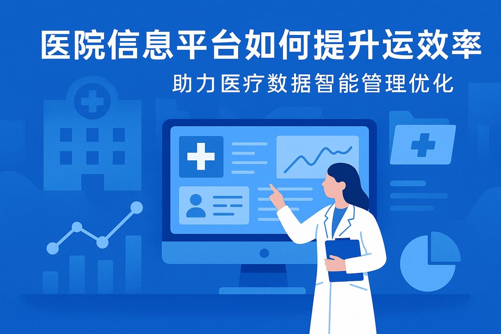 医院信息平台如何提升运营效率？助力医疗数据智能管理优化