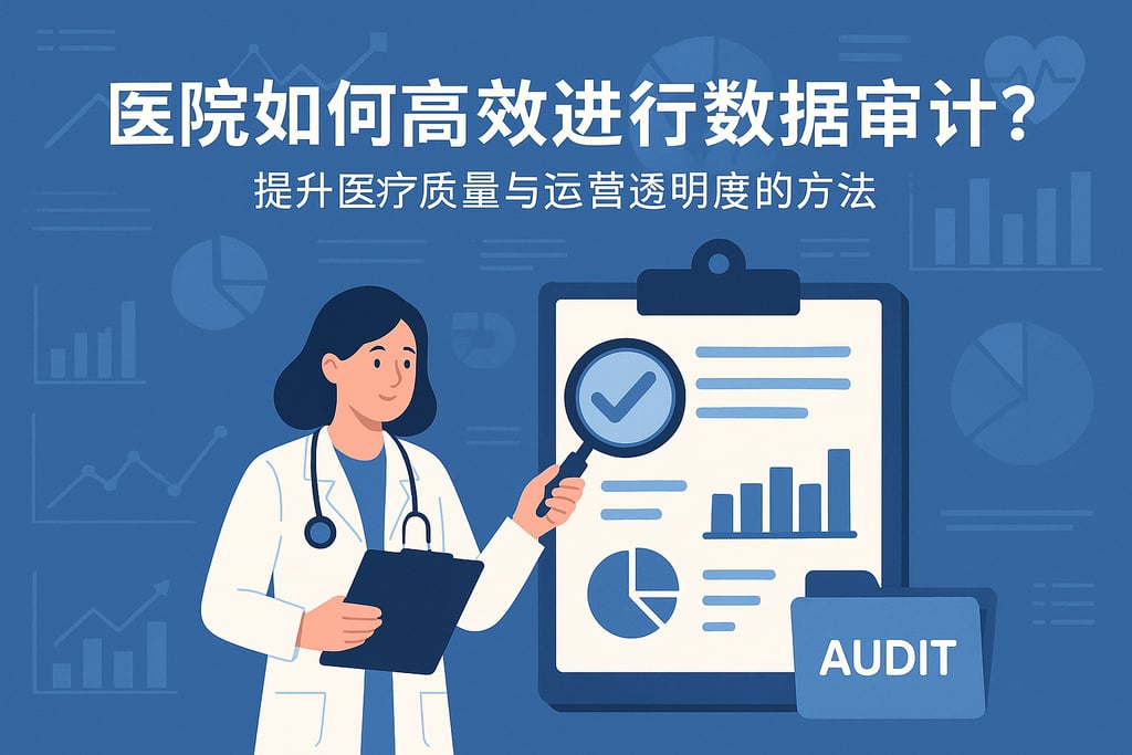 医院如何高效进行数据审计？提升医疗质量与运营透明度的方法