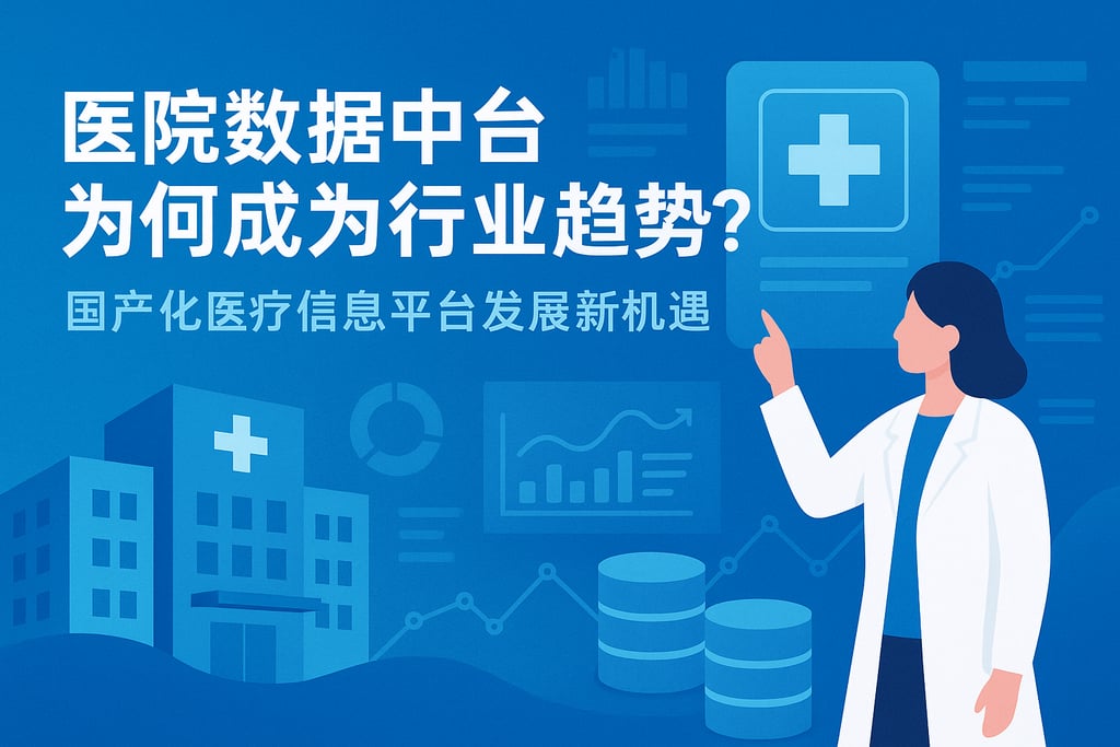 医院数据中台为何成为行业趋势？国产化医疗信息平台发展新机遇