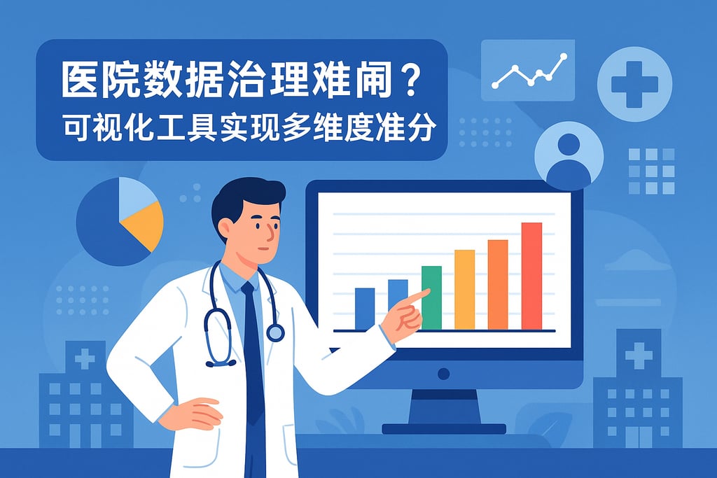 医院数据治理难点有哪些？可视化工具实现多维度精准分析