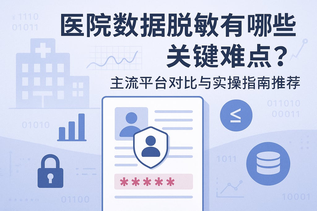 医院数据脱敏有哪些关键难点？主流平台对比与实操指南推荐