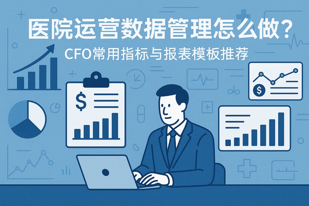 医院运营数据管理怎么做？CFO常用指标与报表模板推荐