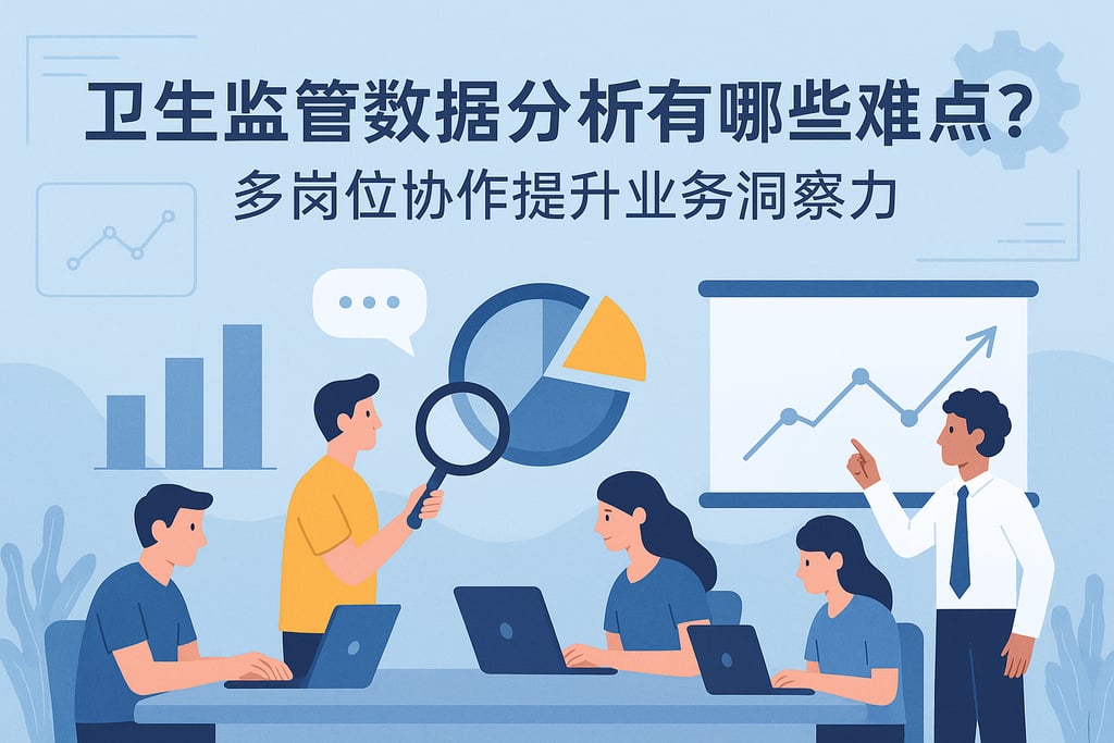 卫生监督数据分析有哪些难点？多岗位协作提升业务洞察力