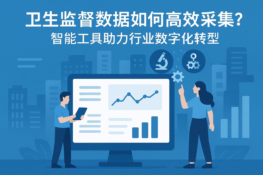 卫生监督数据如何高效采集？智能工具助力行业数字化转型