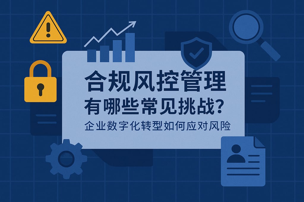合规风控管理有哪些常见挑战？企业数字化转型如何应对风险