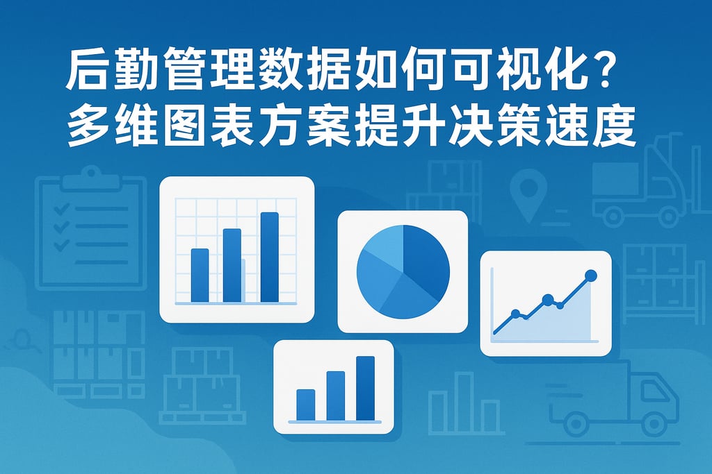 后勤管理数据如何可视化？多维图表方案提升决策速度