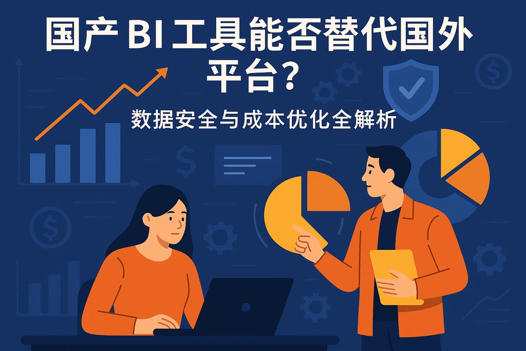 国产BI工具能否替代国外平台？数据安全与成本优化全解析
