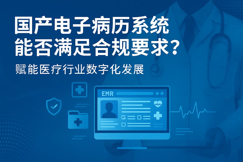 国产电子病历系统能否满足合规要求？赋能医疗行业数字化发展