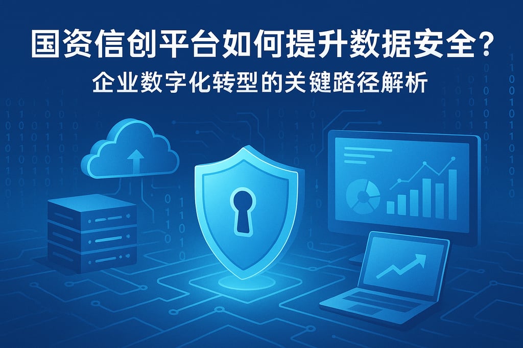 国资信创平台如何提升数据安全？企业数字化转型的关键路径解析